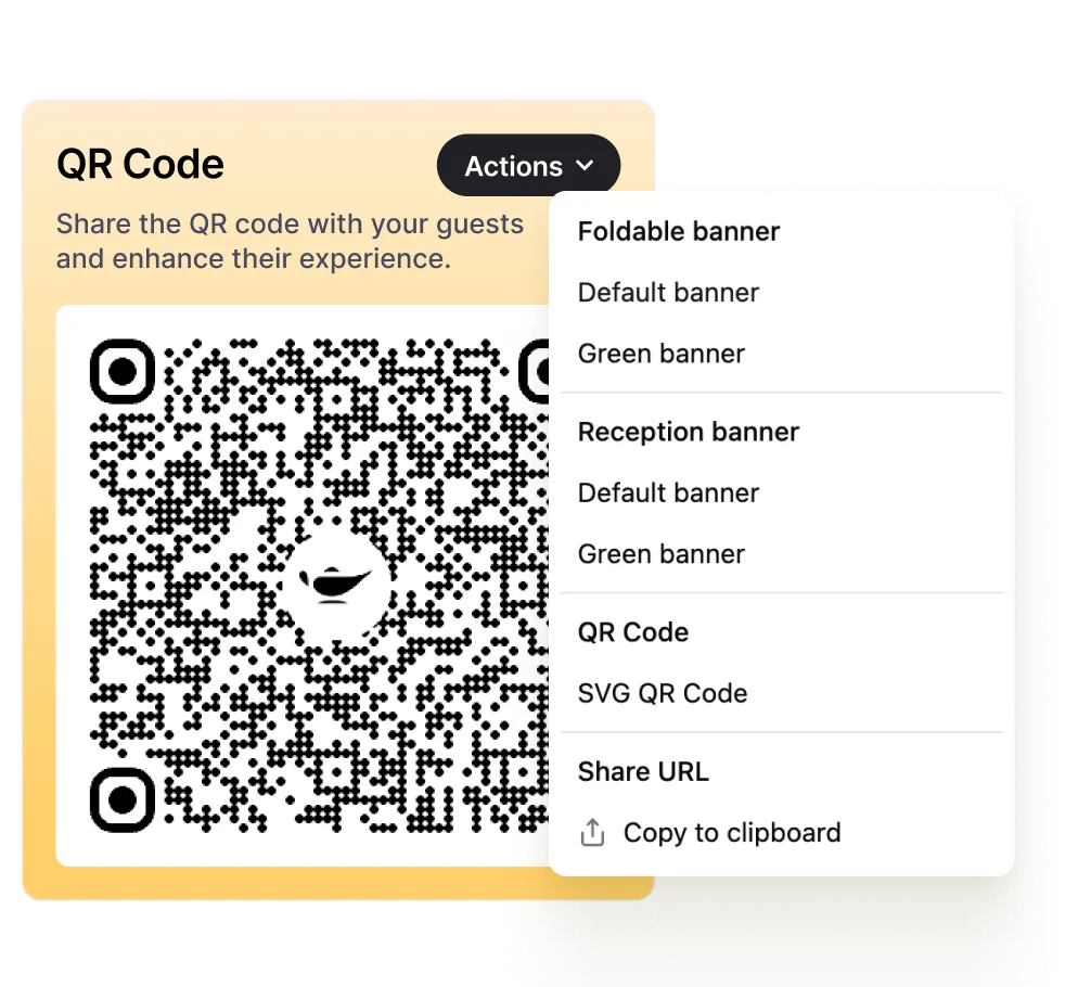 Deleite a los huéspedes