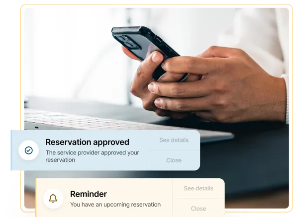 Stay updated in real time