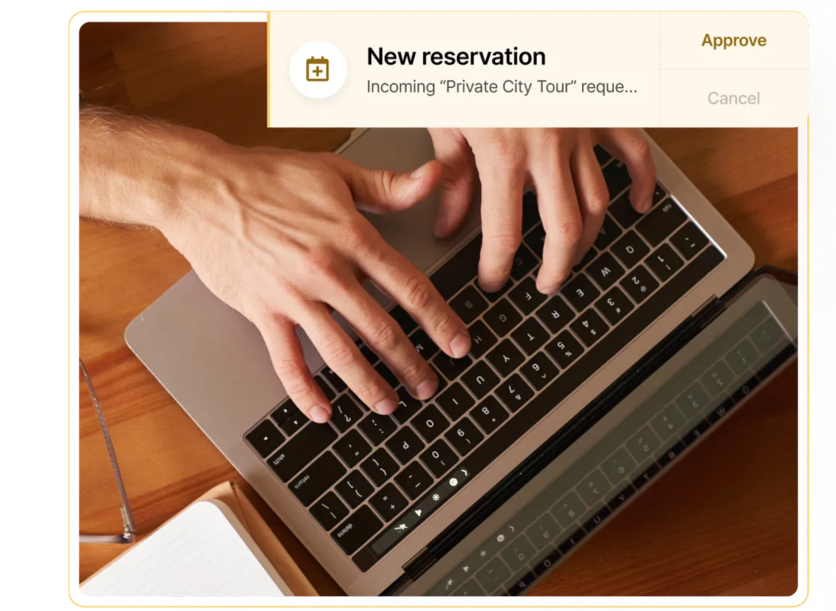 Stay in control in real time